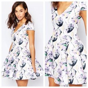 ASOS True Decadence Petite Fit and Flare Dress